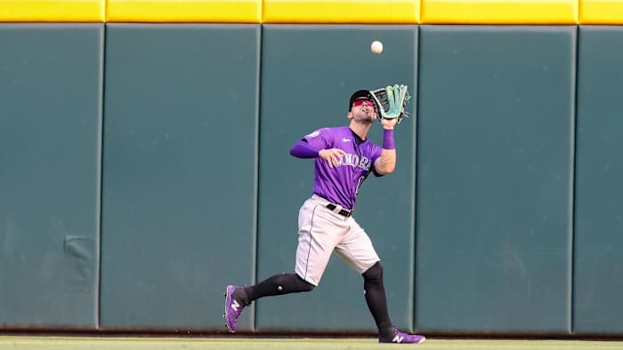 Colorado Rockies outfielder Randal Grichuk